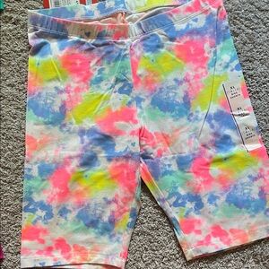 Cat & Jack Multicolor Tie-Dye Kids Shorts